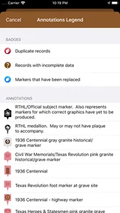 Texas Historical Marker Guide screenshot 5