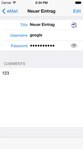 Key'n'Pass HD Free screenshot 0