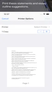 Thesis Generator screenshot 4