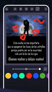 Good Night - Spanish messages screenshot 1