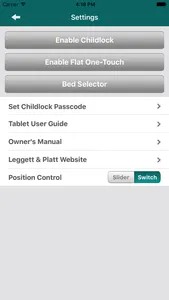 Premier Series™ Adjustable Bed screenshot 3