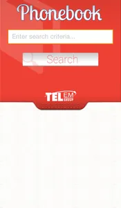 TelCell Phone book screenshot 1