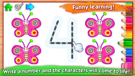 Learn Drawing Numbers for Kids screenshot 3