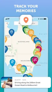 Journi Blog - Travel tracker screenshot 2