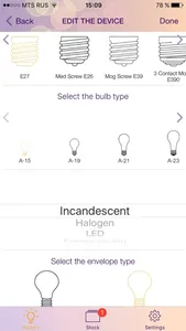 Bulbes - lightbulbs memo screenshot 1