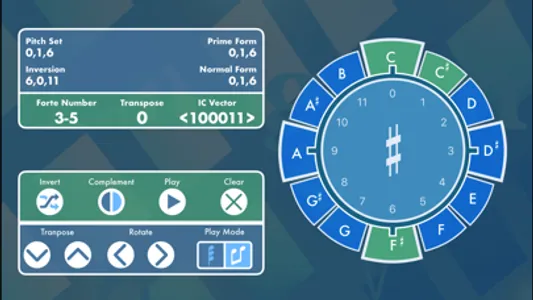 PitchSetCalc screenshot 1