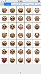 African Emoji Free screenshot 1