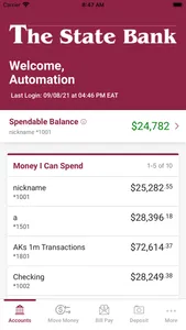 The State Bank Mobile screenshot 2