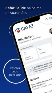 Cafaz Saúde screenshot 0