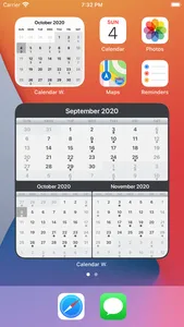 Calendar Widget screenshot 0