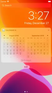 Calendar Widget screenshot 1