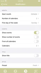 Calendar Widget screenshot 3