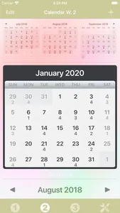 Calendar Widget screenshot 5