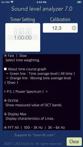 Sound Level Analyzer screenshot 7