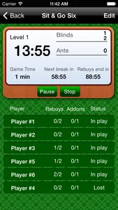 Enterra Poker Timer screenshot 2