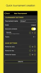 Champion – Tournament Manager screenshot 0