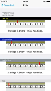 Tube Exits by Station Master screenshot 1