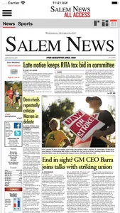 The Salem News All Access screenshot 1