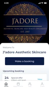 J’adore Aesthetic Skincare screenshot 0