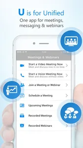 U Meeting, Messenger, Webinar screenshot 0