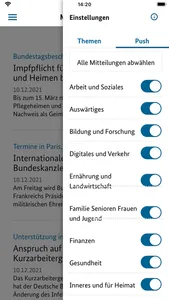 Bundesregierung screenshot 2