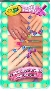 Crayola Nail Party screenshot 0