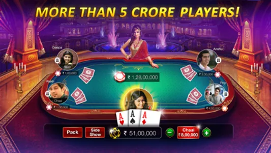 Teen Patti Gold-Poker & Rummy screenshot 0