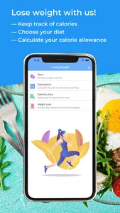 Loosing weight. Calories diary screenshot 0