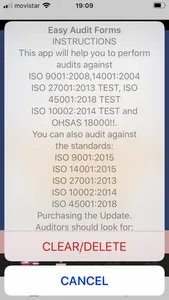 Easy ISO and OHSAS Audits screenshot 0