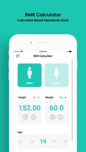 BMI Calculator - BMR Manager screenshot 2