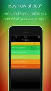 Pros & Cons - find your decision! screenshot 0