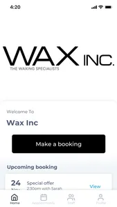 Wax Inc screenshot 0