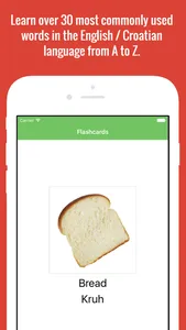 Croatian Flashcards with Pictures Lite screenshot 4