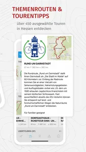 Radroutenplaner Hessen screenshot 1