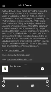 KWDF AM 840 Radio screenshot 2