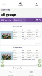 Welyflor WebApp screenshot 0