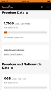 Freedom Mobile My Account screenshot 1