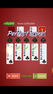 Blackjack Solitaire Supreme screenshot 1