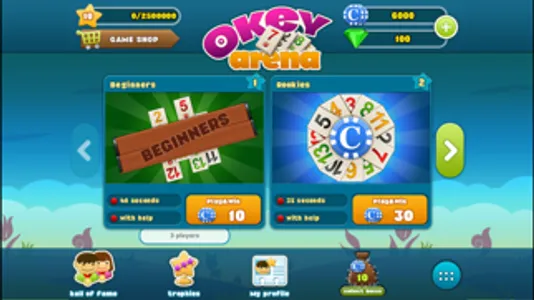 Okey Arena screenshot 1