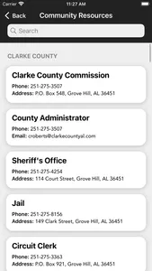 Clarke County EMA, AL screenshot 2