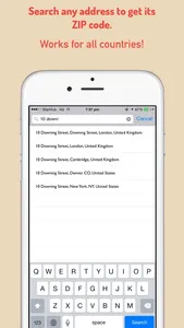 Zip Code Search screenshot 1