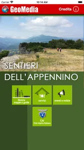 Sentieri dell'Appennino screenshot 0