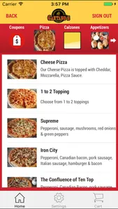 Gaetano’s Pizza screenshot 2