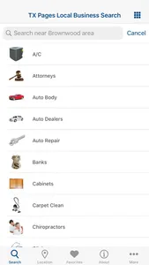 TXPages Local Business Search screenshot 1