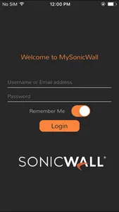 MySonicWALL screenshot 1