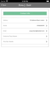 Ross J. Barr : Clinic screenshot 4