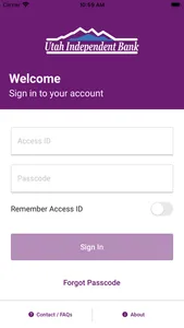 Utah Independent Bank Mobile screenshot 1