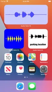 Audio Note Widget screenshot 0