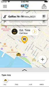 Volos Taxi screenshot 1