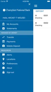 Champlain National Bank screenshot 1